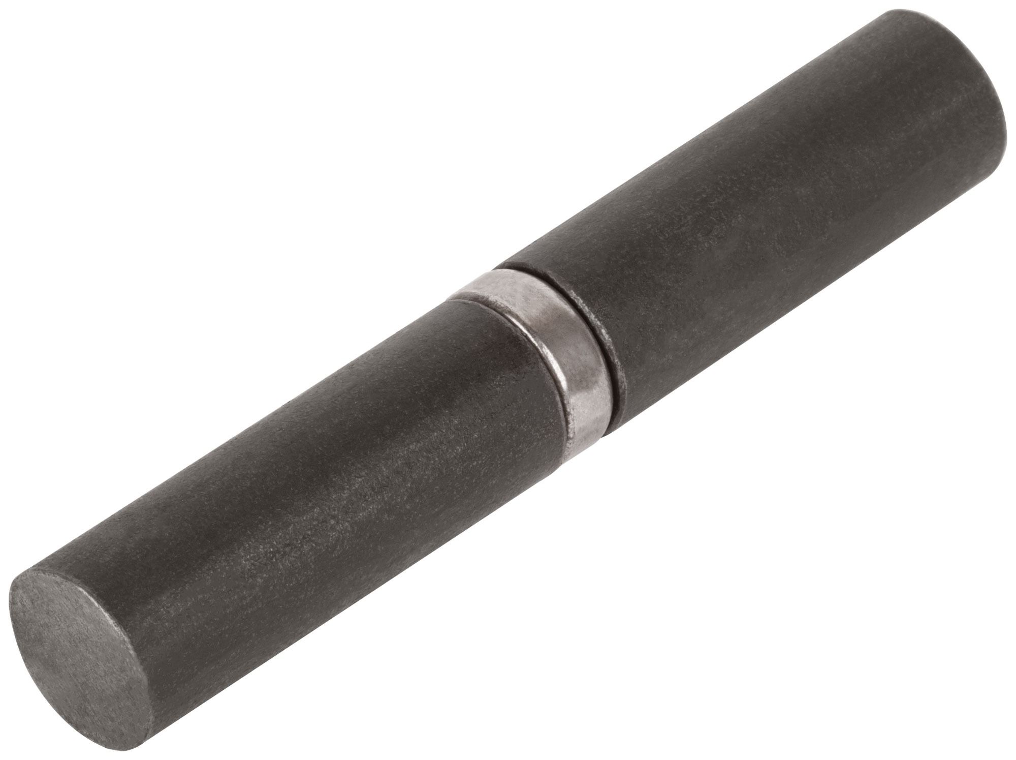 Петля гаражная приварная с подшипником, сталь без покрытия - фото